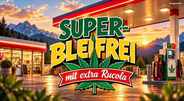 Titelbild von Super-bläifräi mat extra Rucola (Luxemburgische Fassung)